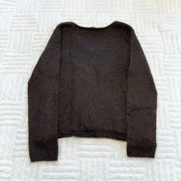 90s vintage kid mohair wool sweater - Picture 4 of 5